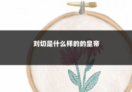 刘切是什么样的的皇帝