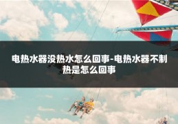 电热水器没热水怎么回事-电热水器不制热是怎么回事