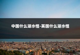 中国什么湖水怪-英国什么湖水怪