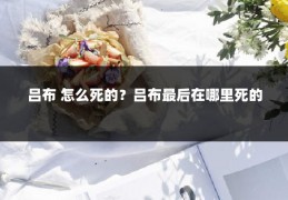 吕布 怎么死的？吕布最后在哪里死的