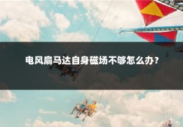 电风扇马达自身磁场不够怎么办？