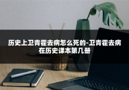 历史上卫青霍去病怎么死的-卫青霍去病在历史课本第几册