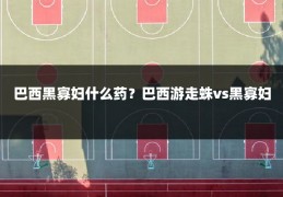 巴西黑寡妇什么药？巴西游走蛛vs黑寡妇