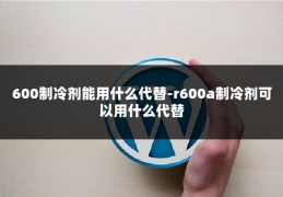 600制冷剂能用什么代替-r600a制冷剂可以用什么代替