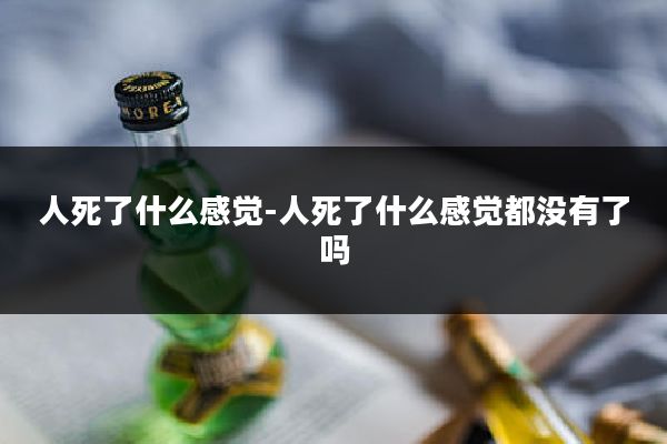 人死了什么感觉-人死了什么感觉都没有了吗