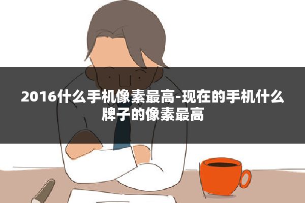 2016什么手机像素最高-现在的手机什么牌子的像素最高