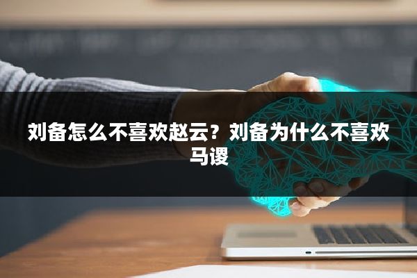 刘备怎么不喜欢赵云？刘备为什么不喜欢马谡